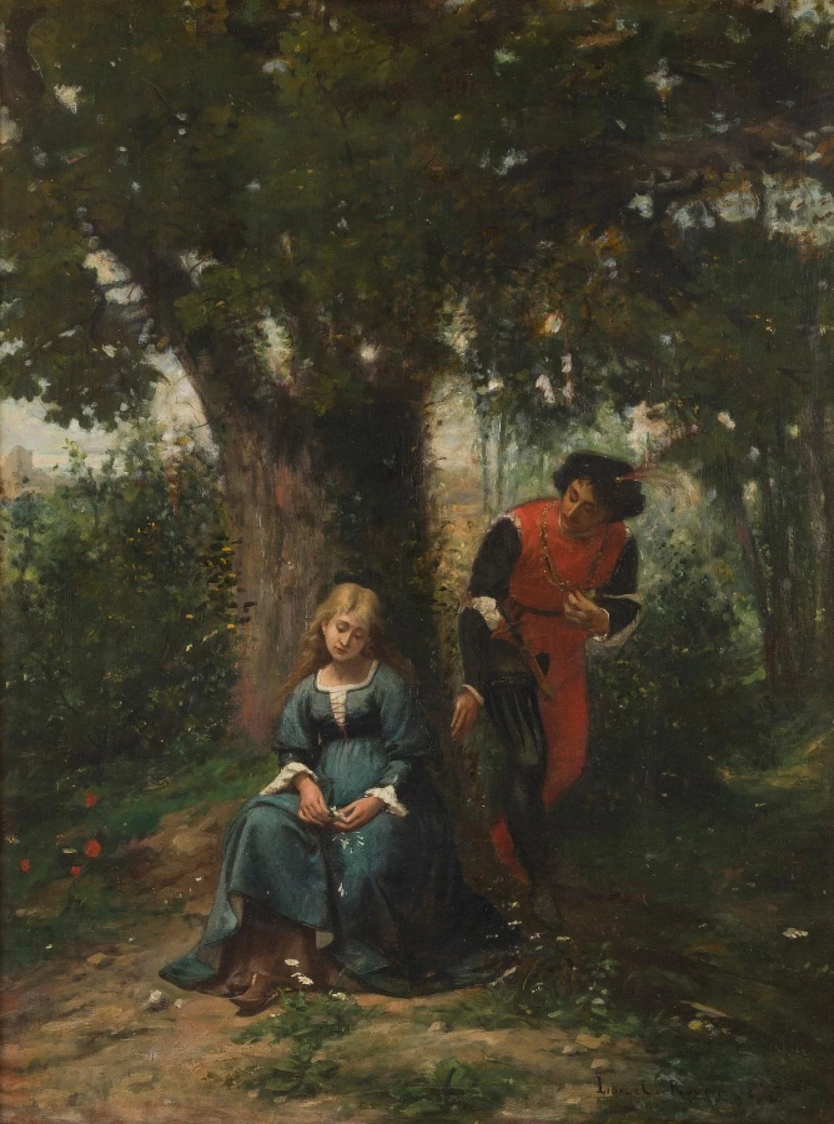 L'incontro tra Faust e Marguerite, 1875